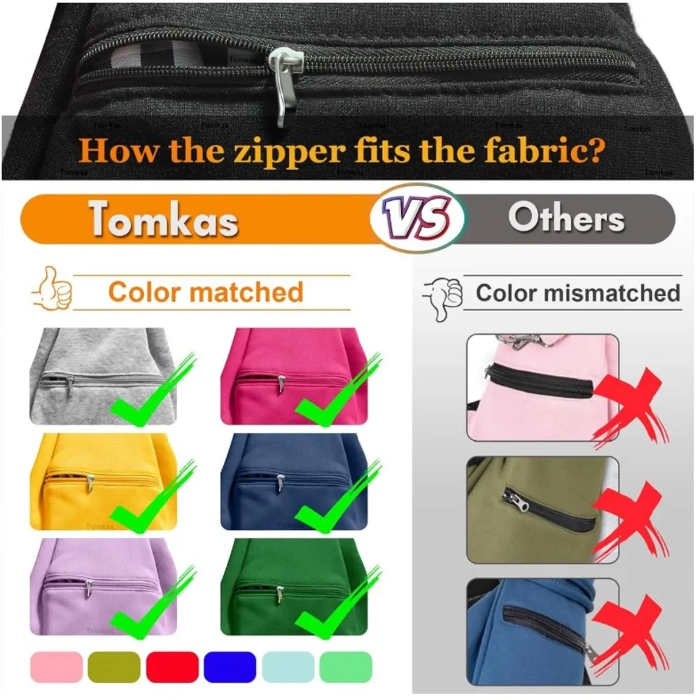 Tomkas Small Dog Sling Puppy Carrier Adjustable/Reversible Strap/Zip Pocket Sz:S